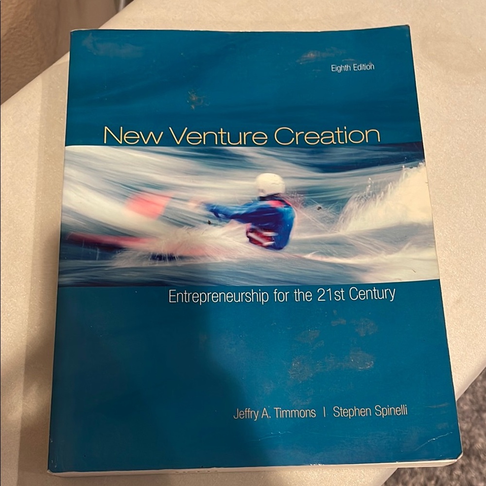 New Venture Creation Textbook